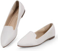 MUSSHOE Flat Shoes for Women Comfortable Slip On Flats - Memory Foam
