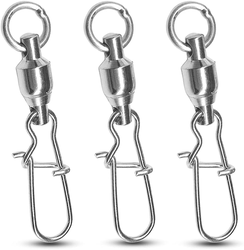Atibin Stainless Swivels - Strong & Saltwater-Proof!