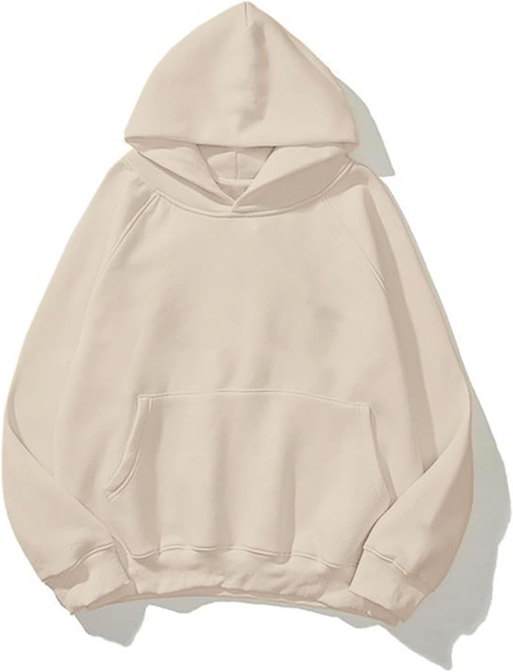 Lauweion Women Solid Basic Fleece Hoodie for Cozy Comfort