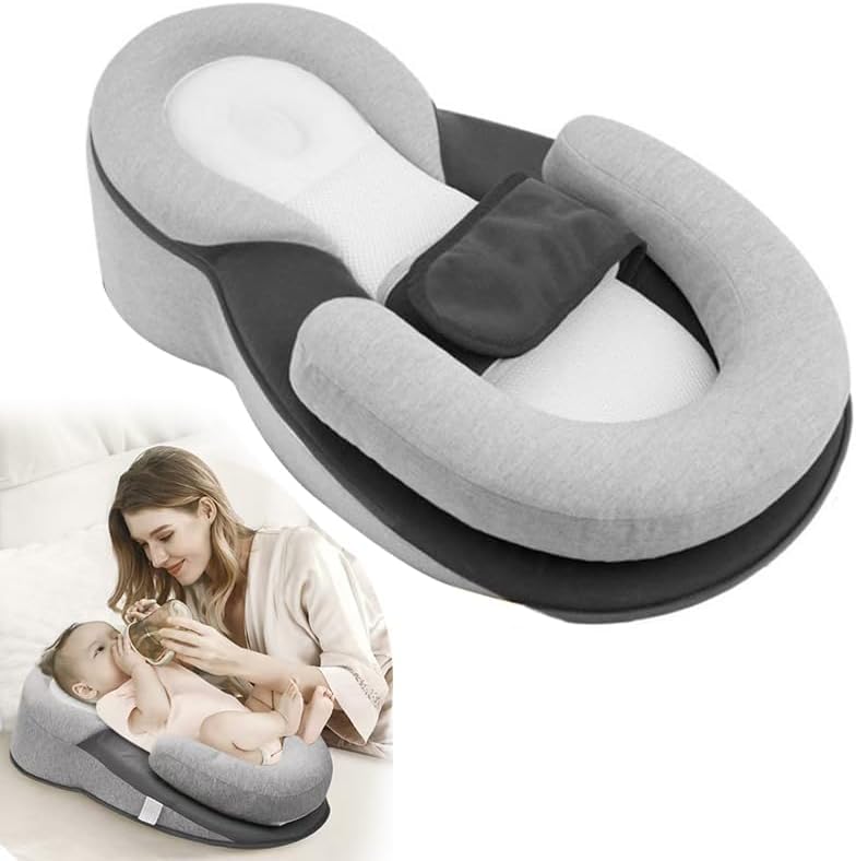 Adjustable Baby Wedge Lounger for Spit-Up Reduction and Comfort