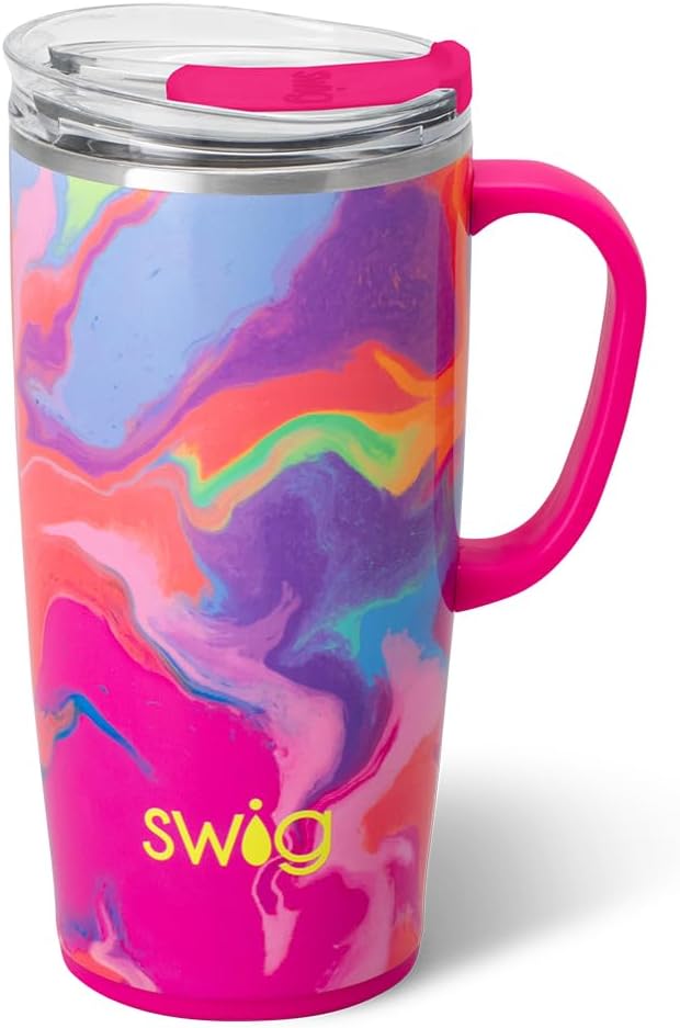 Swig Life 22oz Travel Mug: Insulated Tumbler with Handle