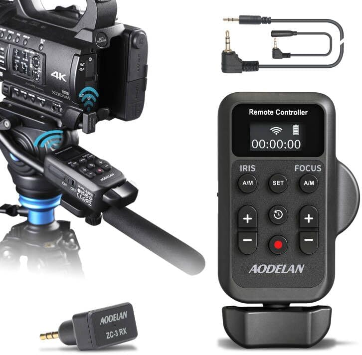 Wireless Camcorder LANC Remote Control for Sony and Canon Models