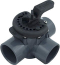 Pentair Three Port Diverter Valve with 2ft PVC Pipe - Reliable Flow