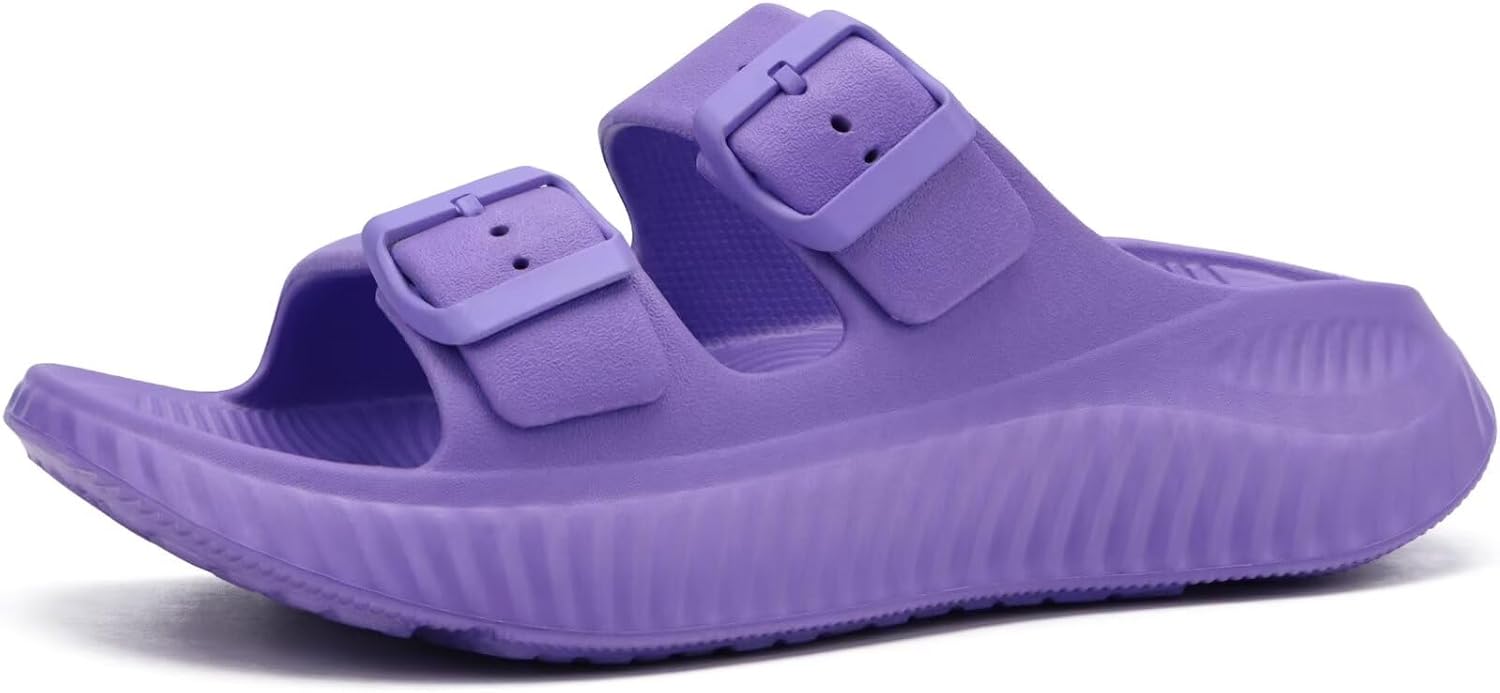 KuaiLu Womens Recovery Sandals with Arch Support for Comfort