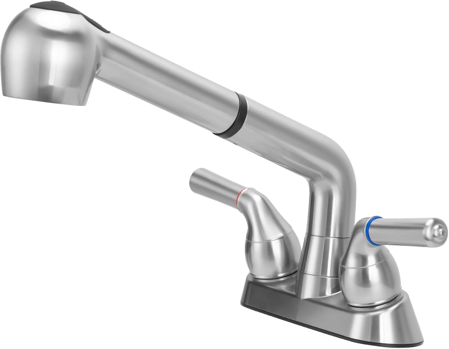 Utility Sink Faucet with Pull Out Sprayer for Laundry Rooms