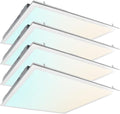 2x2 FT LED Light Flat Panel CCT Selectable - Dimmable Recessed