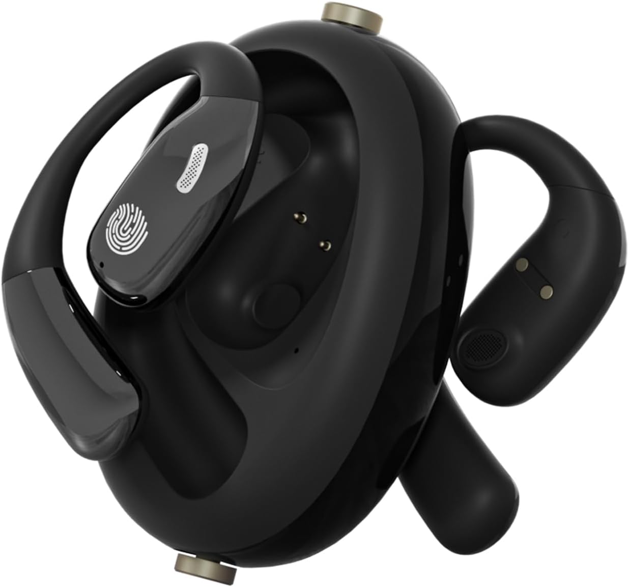 114 Lang. Two-Way Translation Earbuds, Bluetooth, Black