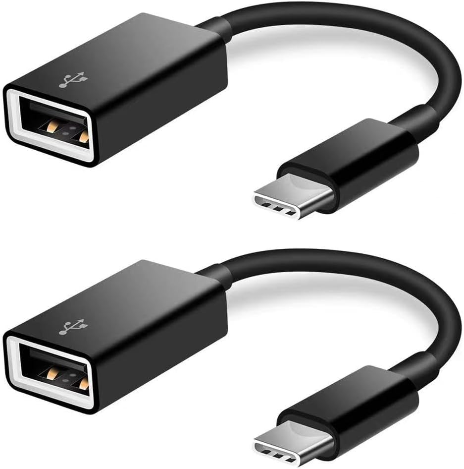 Fast Data Transfer! USB-C to USB Adapter 2 Pack