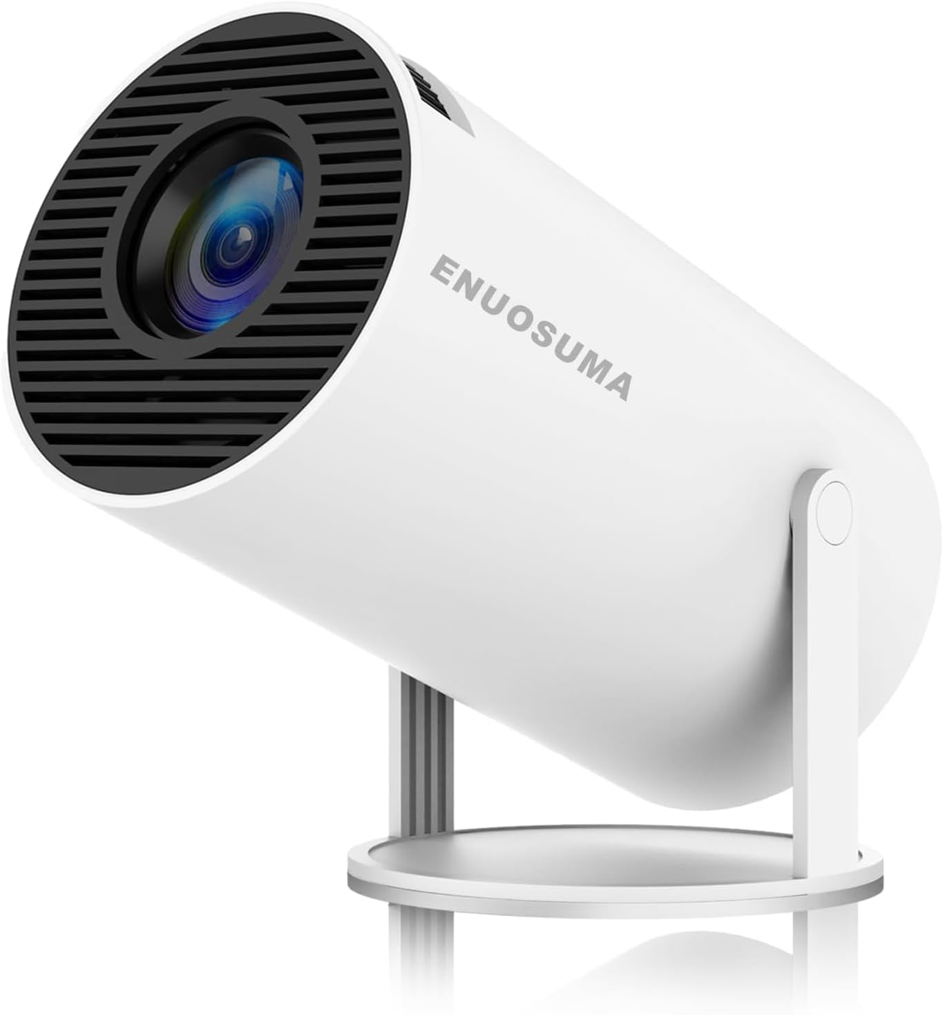 Upgrade Style Mini Projector: 4K WiFi Bluetooth, Android 13, Auto Keystone - ENUOSUMA