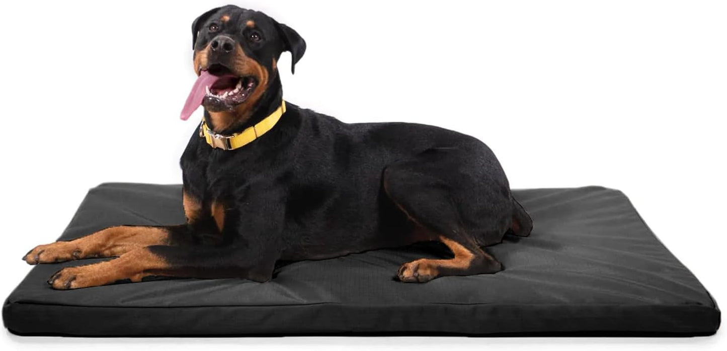 K9 Ballistics Tough Ripstop Orthopedic Crate Bed for Large Dogs