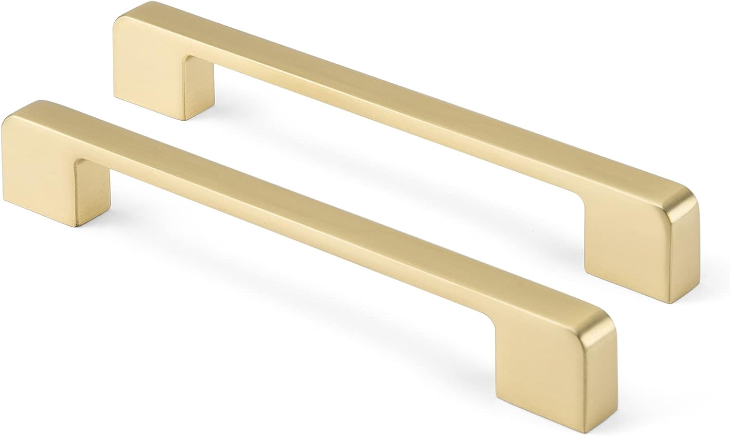 Rergy Cabinet Pulls Kitchen Handles for Cabinets - 50 Pack Gold