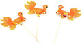 Peacock Goldfish Party Picks - 45pcs GLOGLOW