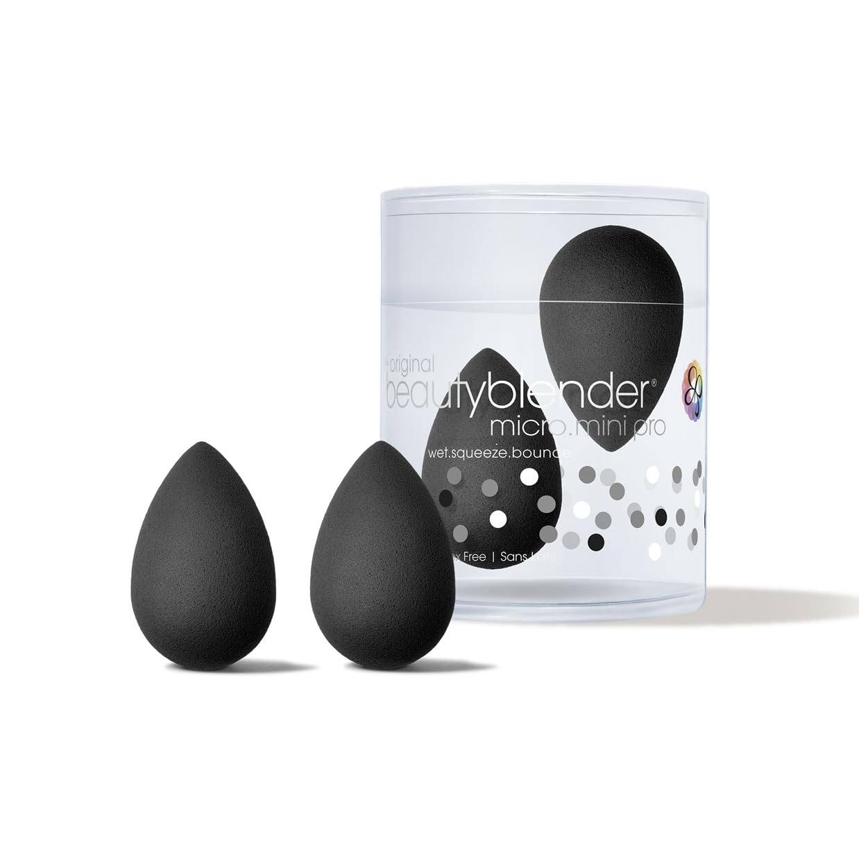 Pro-Black Mini Beautyblender Duo | Super-Soft, USA-Made