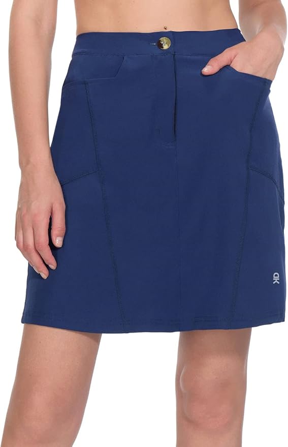 Little Donkey Andy Women's Athletic Skort with Pockets for Golf