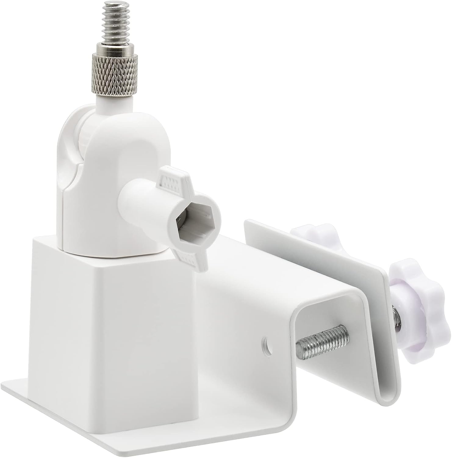 Holicfun Solar Gutter Mount - Universal & White