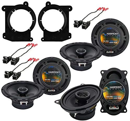 Harmony Audio Bundle for 1998-2001 Oldsmobile Bravada Speaker Upgrade