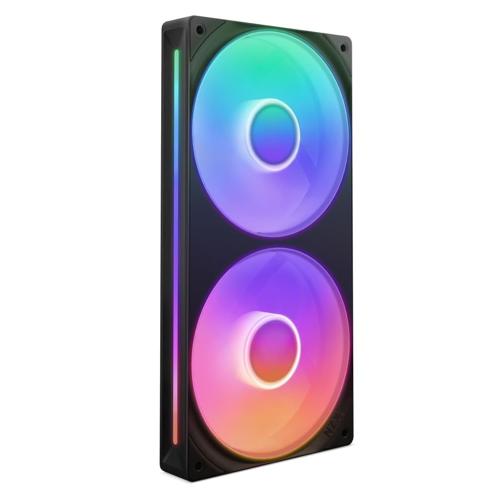 NZXT F240 RGB Core 240mm Fan Unit with RGB Lighting Control
