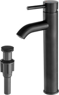 VOTON Vessel Sink Faucet Chrome Modern Tall Bathroom Faucet - Tall