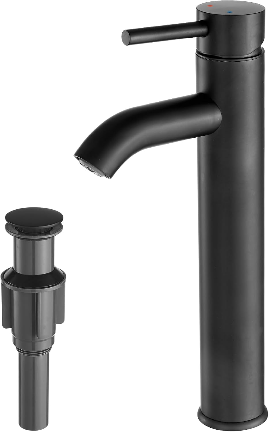 Vessel Sink Faucet Chrome Modern Tall Bathroom Faucet Design