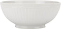 Lenox White French Perle Groove Medium Serve Bowl - Classic Rustic