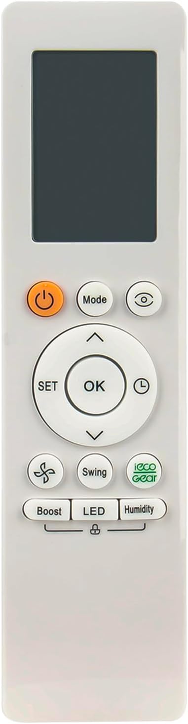 Midea AC Remote Control - Easy Replacement