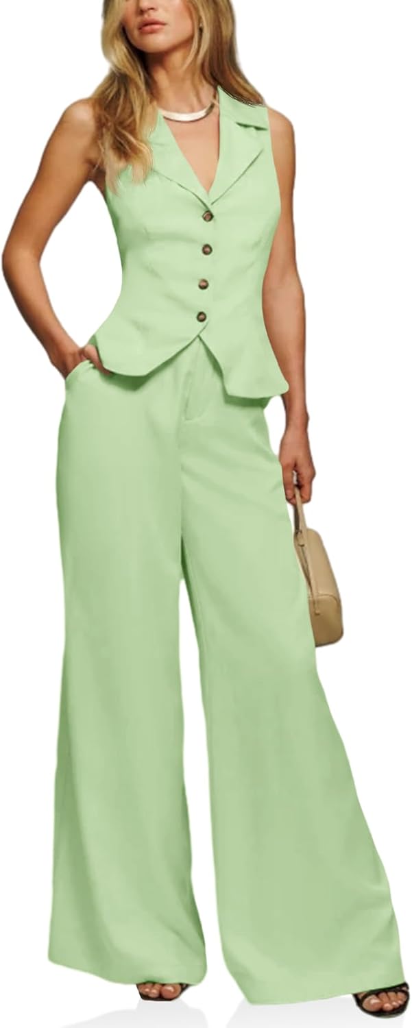 Cicy Bell Womens Vest Sets Summer 2 Piece Outfits for Style