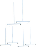 Only Hangers EZ Slide-On Grid Legs - Tool-Free Setup for Displays