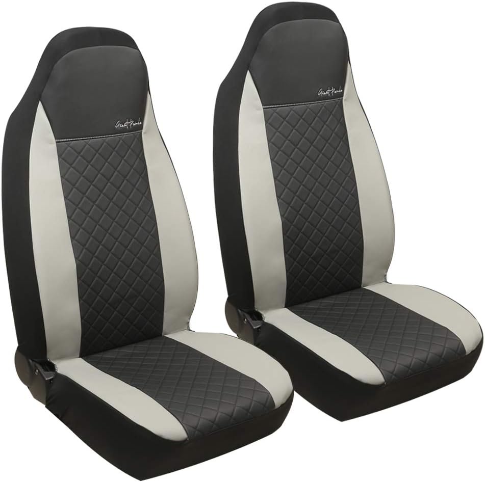 GIANT PANDA Front Car Bucket Seat Covers for All Vehicles