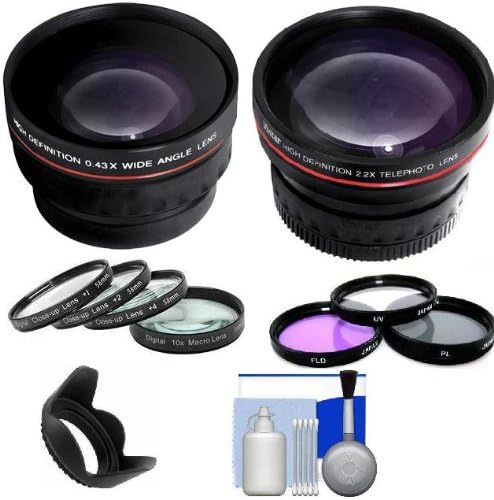 All in One Lens Kit for NIKON Cameras - Telephoto & Wide Angle