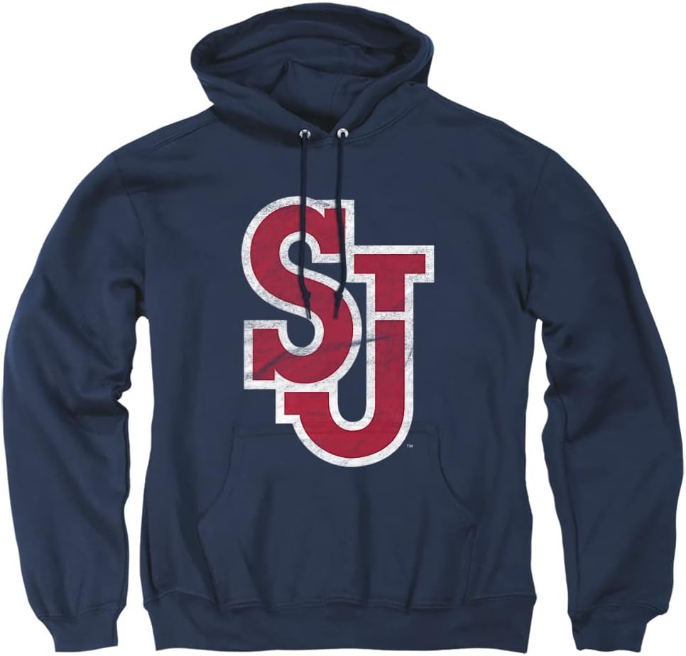 Official Collegiate Distressed Logo Hoodie for Everyday Style