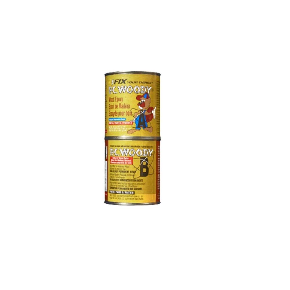 PC-Woody Wood Repair Epoxy Paste for Indoor and Outdoor Use