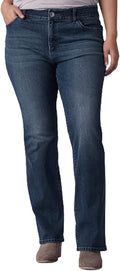 Plus-Size Women's Flex Motion Bootcut Jeans - Regular Fit