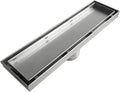 Neodrain 12-In Linear Shower Drain with Tile Insert - Low Profile Flow