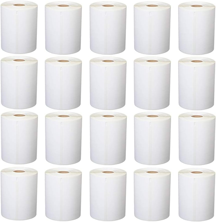 20 Rolls 4XL Internet Postage Shipping Labels for Easy Mailing