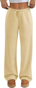 Womens Wide Leg Sweatpants Low Waist - Baggy Joggers 2025