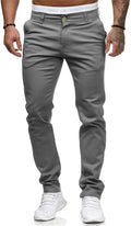 HUNGSON Men Skinny Slim Fit Casual Jeans - Stretch Straight Denim