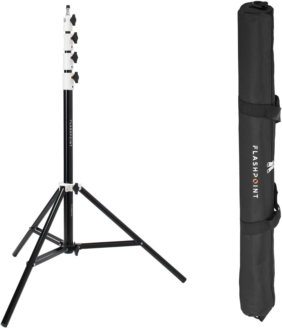 Flashpoint Pro Air-Cushioned Light Stand for Photography Gear