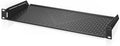 AC Infinity Vented Cantilever 1U Universal Rack Shelf, 8in Deep