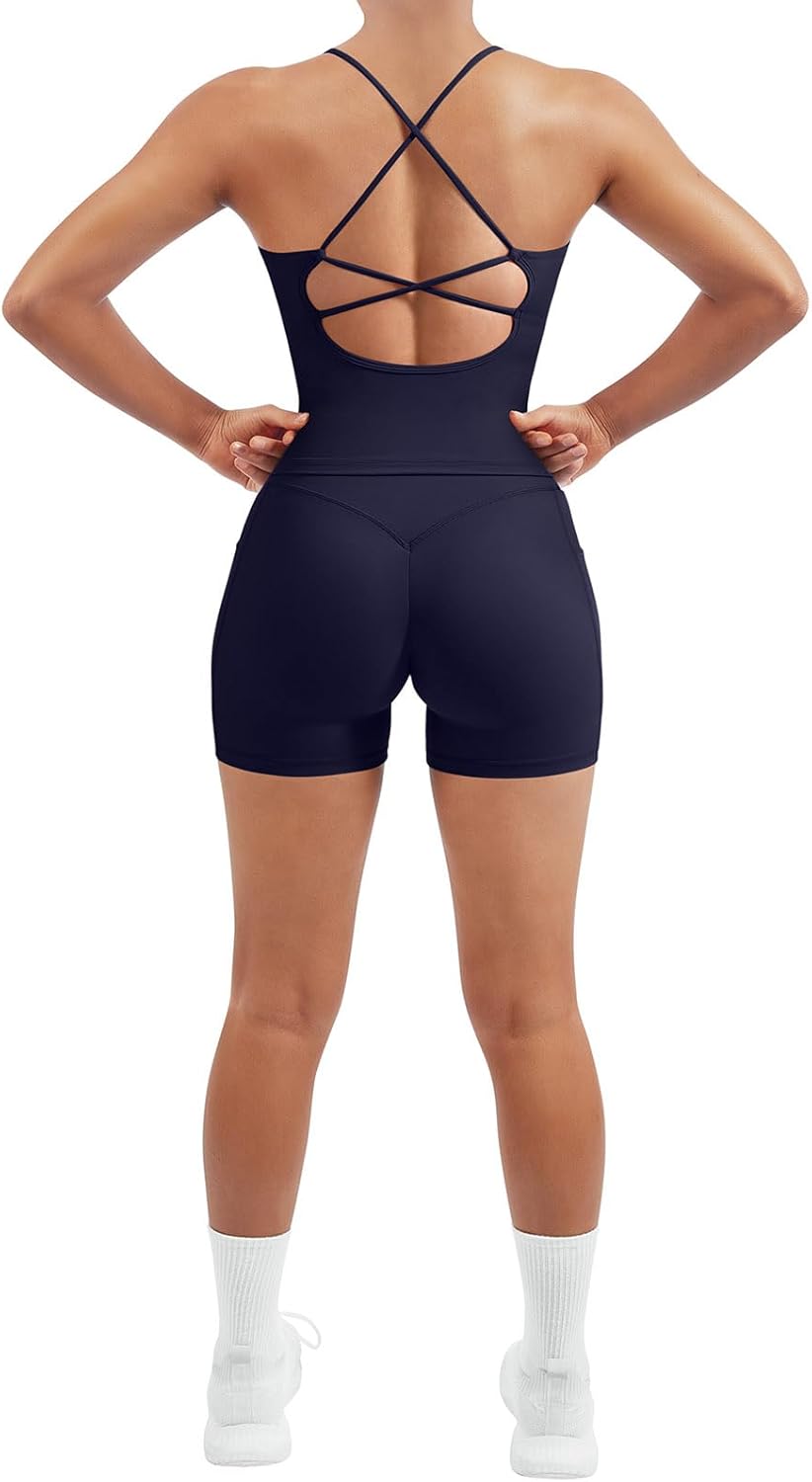 SUUKSESS Women 2 Piece Workout Sets for Gym and Fitness