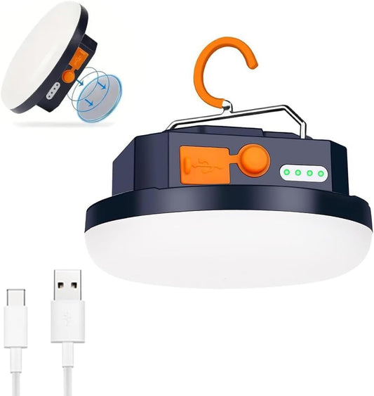 2000 Lumen Rechargeable Camping Lantern with Power Bank & Magnet