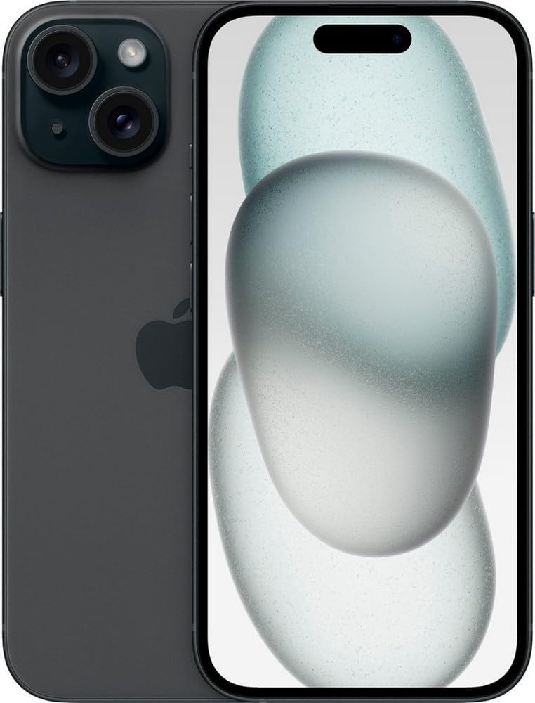 Apple iPhone 15 Renewed 128GB Black Unlocked with A16 Chip
