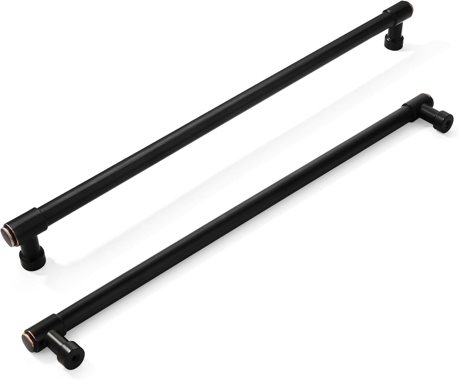 khtumeware 18 Inch Oil Rubbed Bronze Drawer Pulls for Cabinets