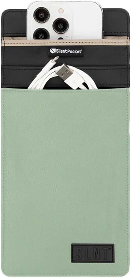 Silent Pocket Faraday Bag Smartphone Sleeve for Privacy & Security
