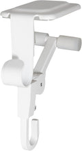 Fireplace Stocking and Garland Hanger (3 Pack White) - Dual Hook