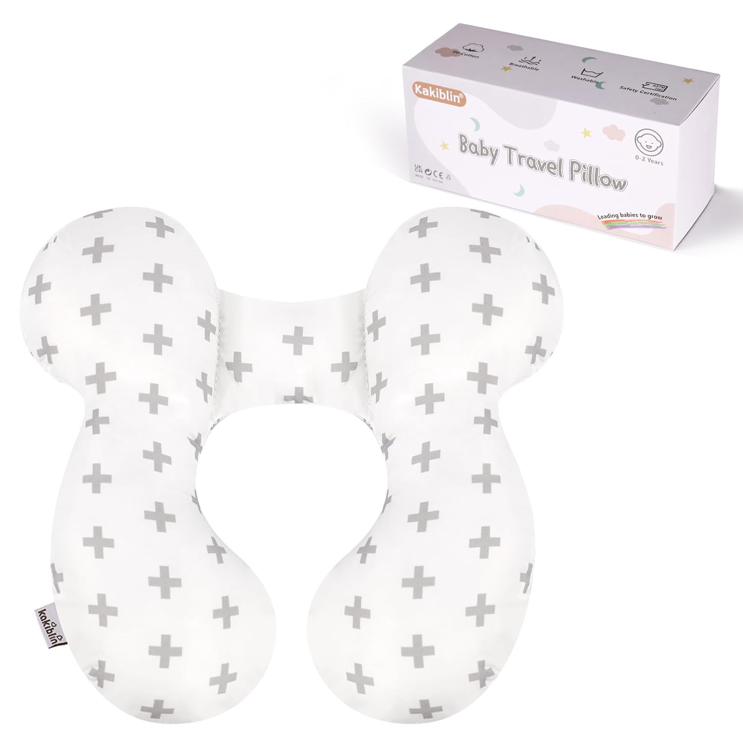 KAKIBLIN Baby Travel Neck Support Pillow