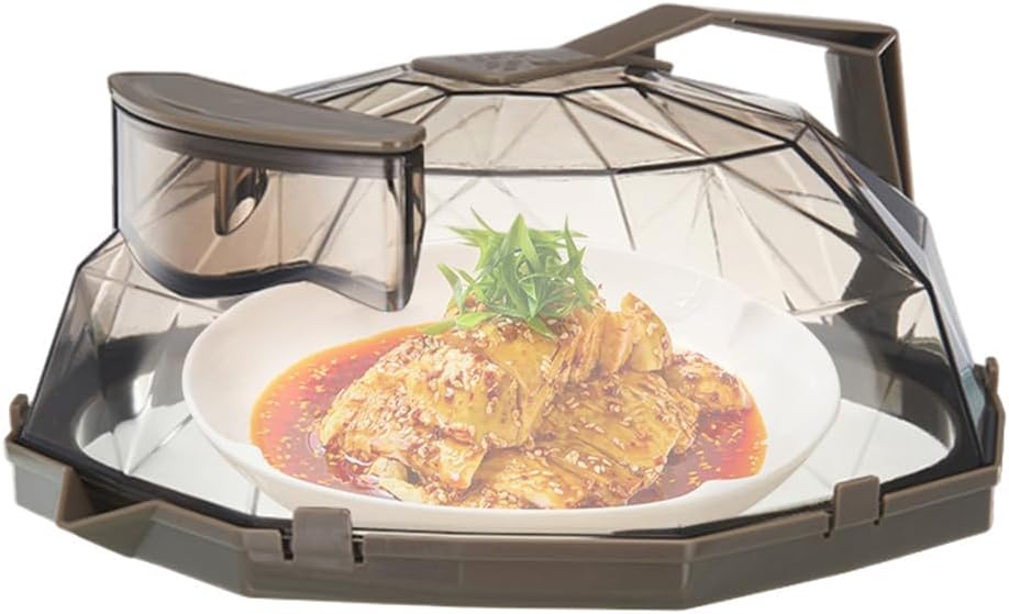 Clear Steam Microwave Splatter Guard - No Mess Cooking