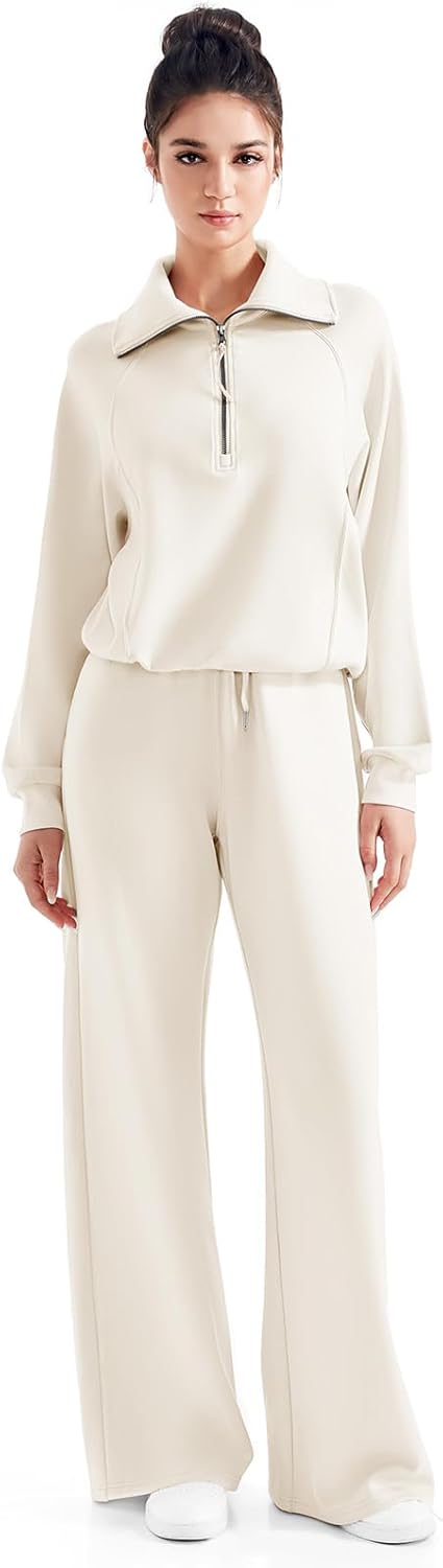 SUUKSESS Women 2 Piece Lounge Matching Set for Ultimate Comfort