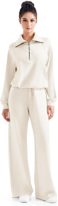 SUUKSESS Women 2 Piece Lounge Matching Set - Ultra Soft Travel Set