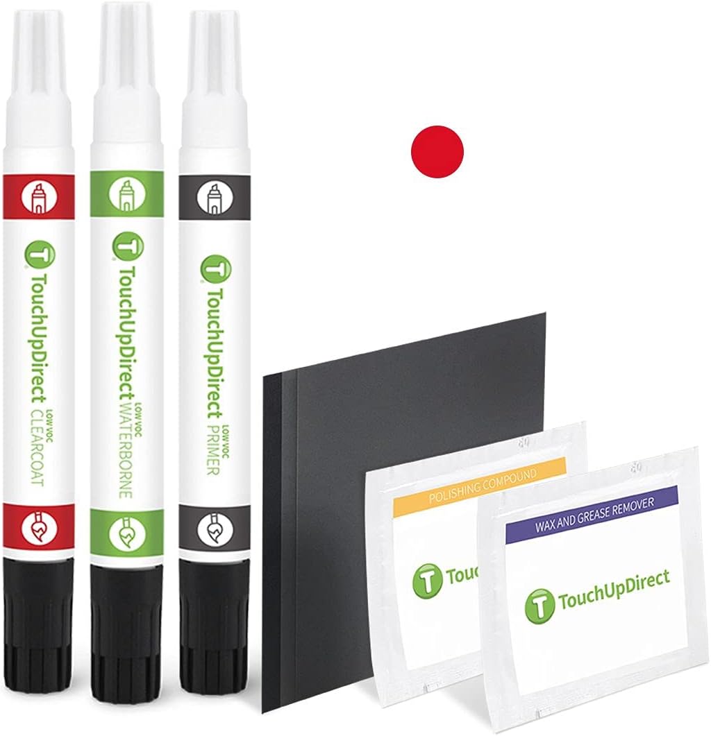 TouchUpDirect PQ Race Red Touch Up Paint Combo for Ford Vehicles