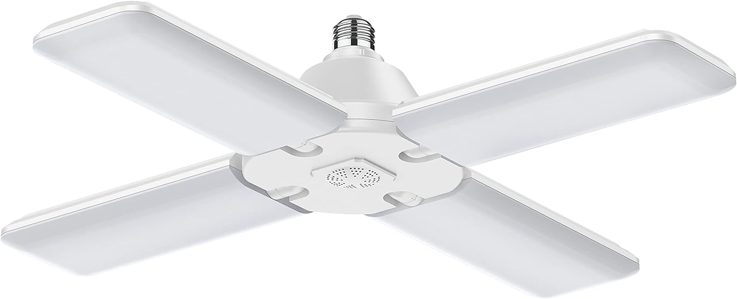 Feit Electric LED Garage Light with Adjustable Panels for Brightness